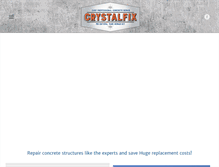 Tablet Screenshot of crystalfix.com.au